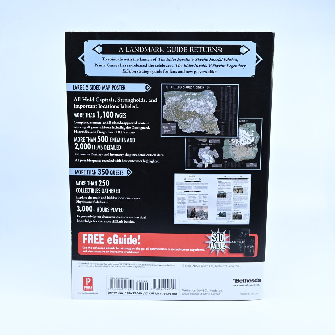 Elder Scrolls V: Skyrim Special Edition Official Game Guide - Strategy Guide