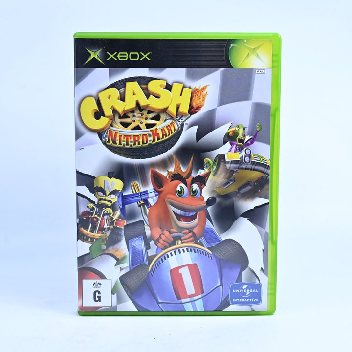Crash Nitro Kart - Original Xbox Game + Manual - PAL - MINT DISC!