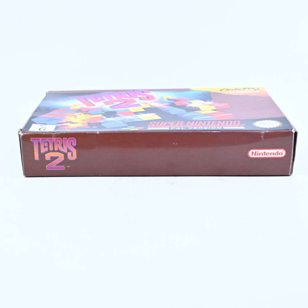 Tetris 2 - Super Nintendo / SNES Boxed Game - PAL - FREE POST!