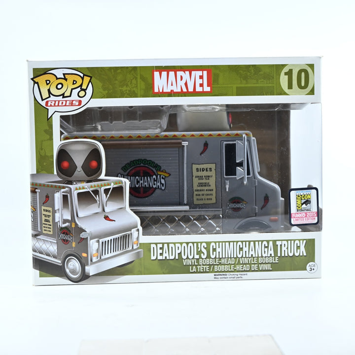 Deadpool's Chimichanga Truck (Silver) - Marvel - Funk Pop Vinyl Marvel Rides #10