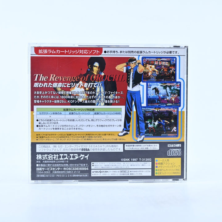 The King of Fighters 97 - Sega Saturn Game + Manual - NTSC J
