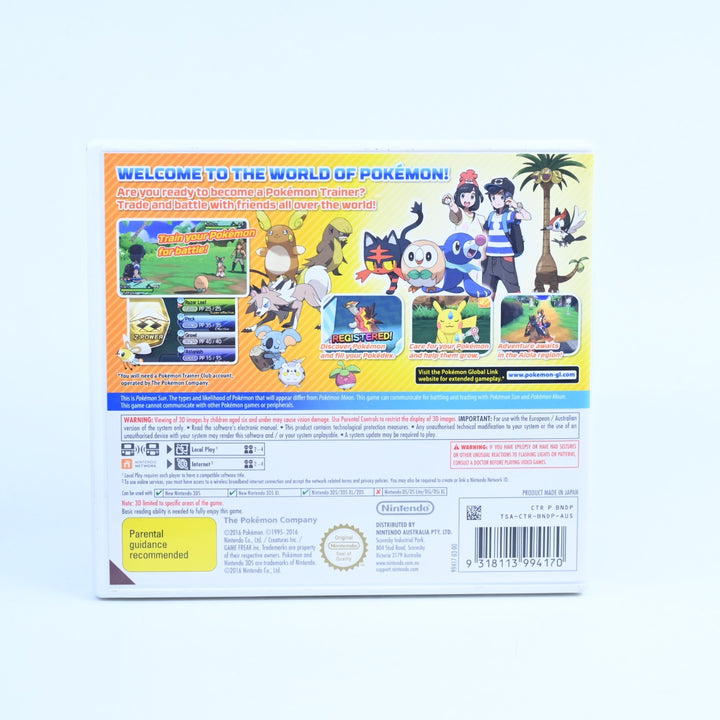 Pokemon Sun - Nintendo 3DS Game - PAL - FREE POST!
