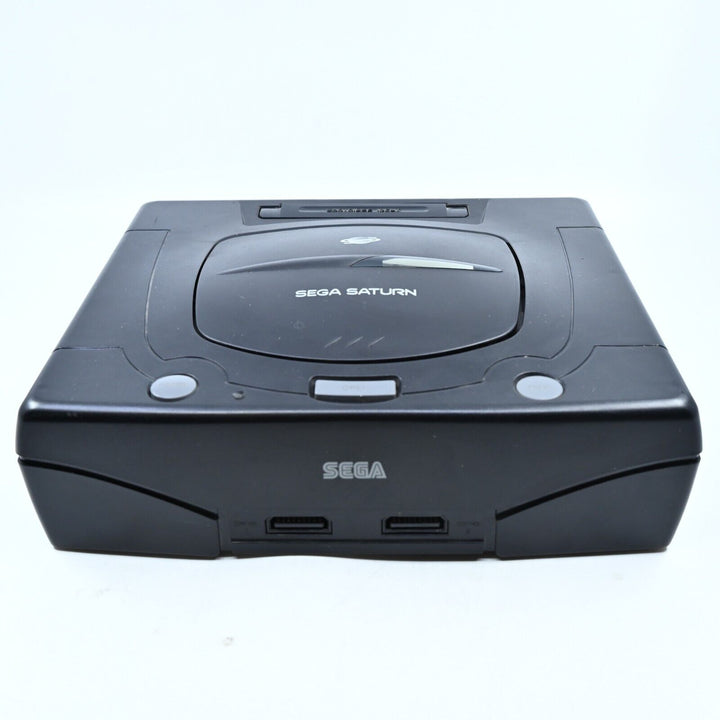 Black - Sega Saturn Console - PAL - FREE POST!