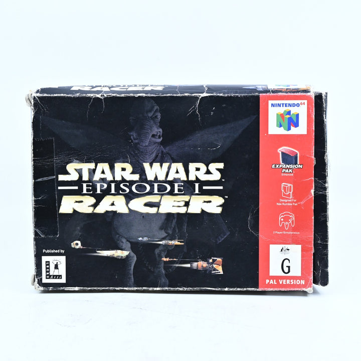 Star Wars Episode 1 Racer - N64 / Nintendo 64 Boxed Game - PAL - FREE POST!
