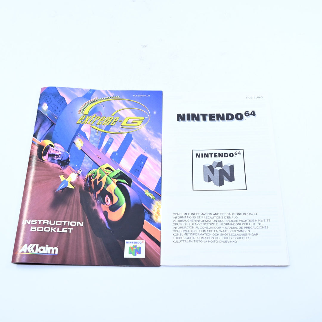 Extreme-G - N64 / Nintendo 64 Boxed Game - PAL - FREE POST!