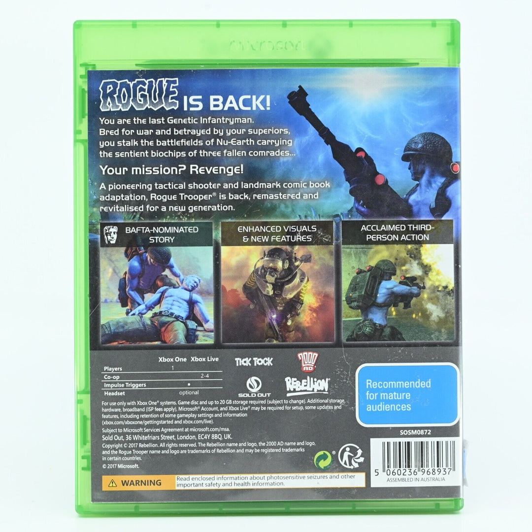 Rogue Trooper: Redux - Xbox One Game - PAL - FREE POST!