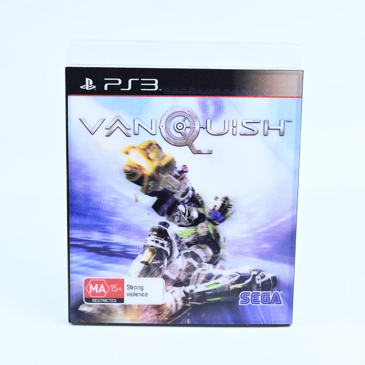 Vanquish - Lenticular Cover - Sony Playstation 3 / PS3 Game + Manual - FREE POST