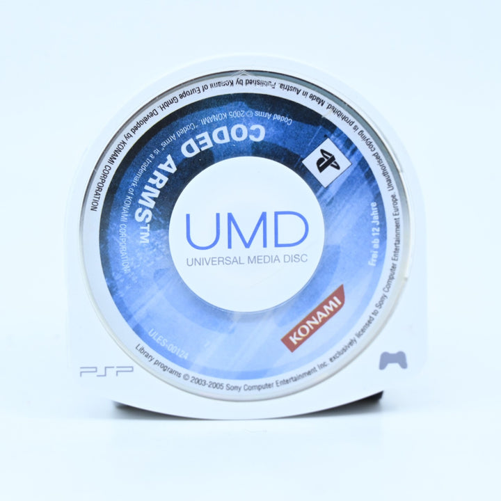 Coded Arms - Sony PSP Game - Disc Only - FREE POST!