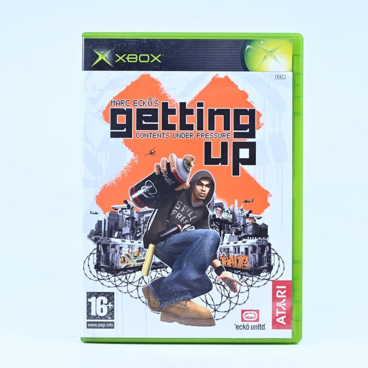 Marc Ecko's Getting Up - Original Xbox Game + Manual - PAL - MINT DISC!