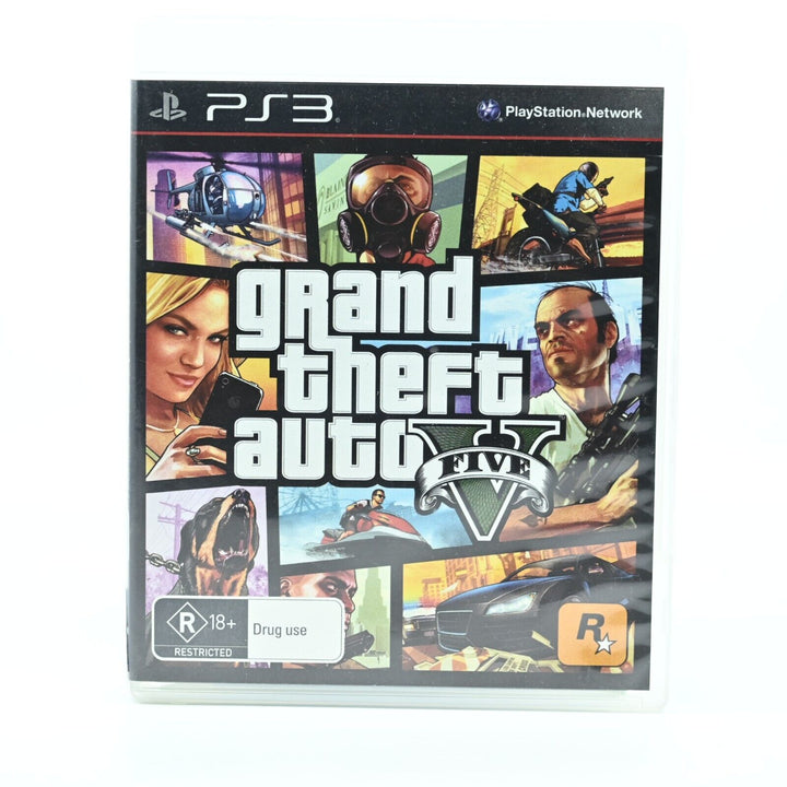 Grand Theft Auto V - Sony Playstation 3 / PS3 Game + Manual + Map - MINT DISC!