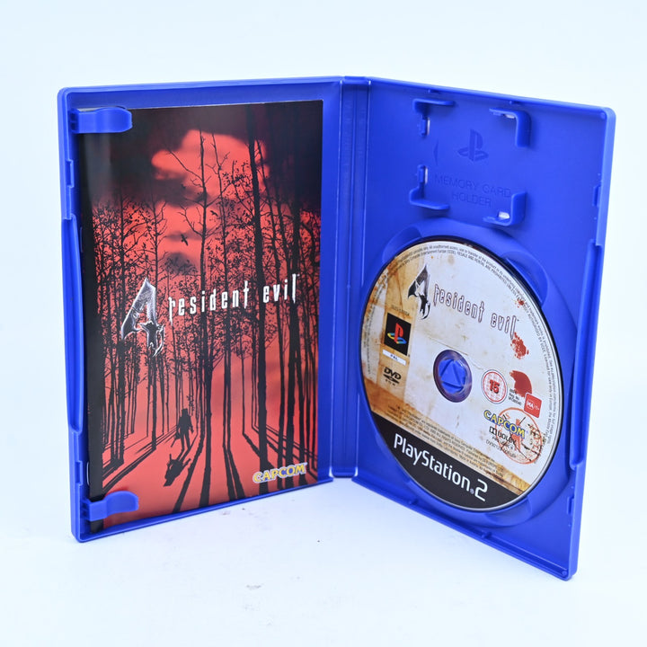 Resident Evil 4 - Sony Playstation 2 / PS2 Game + Manual - PAL - MINT DISC!