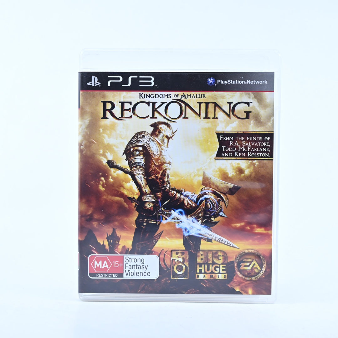 Kingdoms of Amalur: Reckoning - Sony Playstation 3 / PS3 Game + Manual