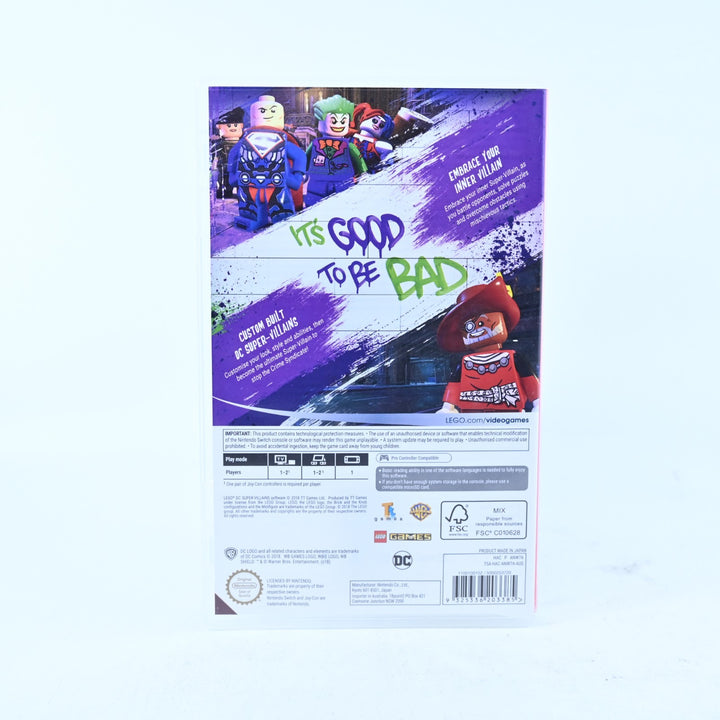 LEGO DC Super Villains - No DLC Code - Nintendo Switch Game