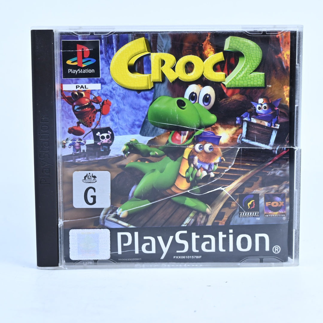 Croc 2 - Sony Playstation 1 / PS1 Game + Manual - PAL - MINT DISC!
