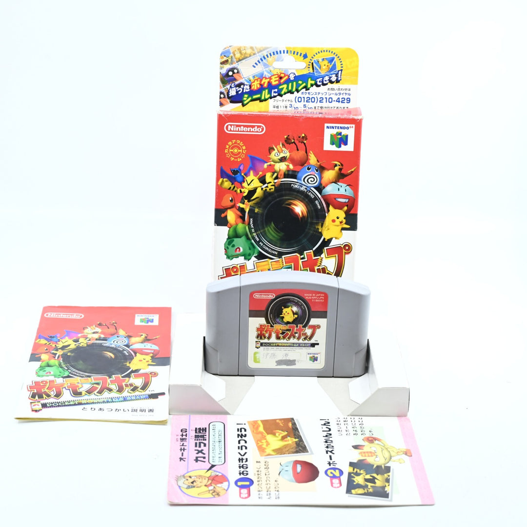 Pokemon Snap - N64 / Nintendo 64 Boxed Game - NTSC-J- FREE POST!
