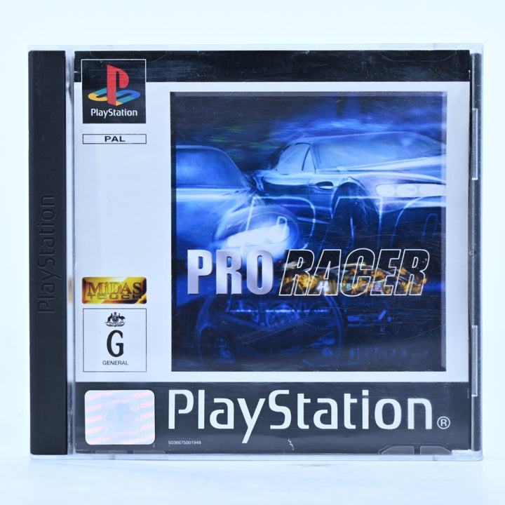 Pro Racer - Sony Playstation 1 / PS1 Game + Manual - PAL - MINT DISC!