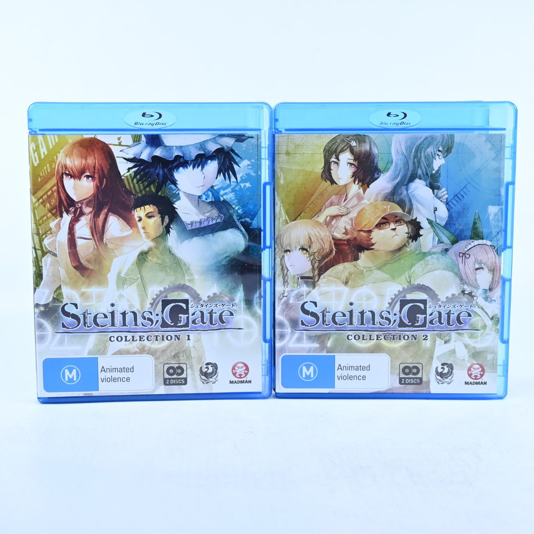 Steins;Gate - Collections 1 & 2 - Region B - Madman - Anime Blu-ray