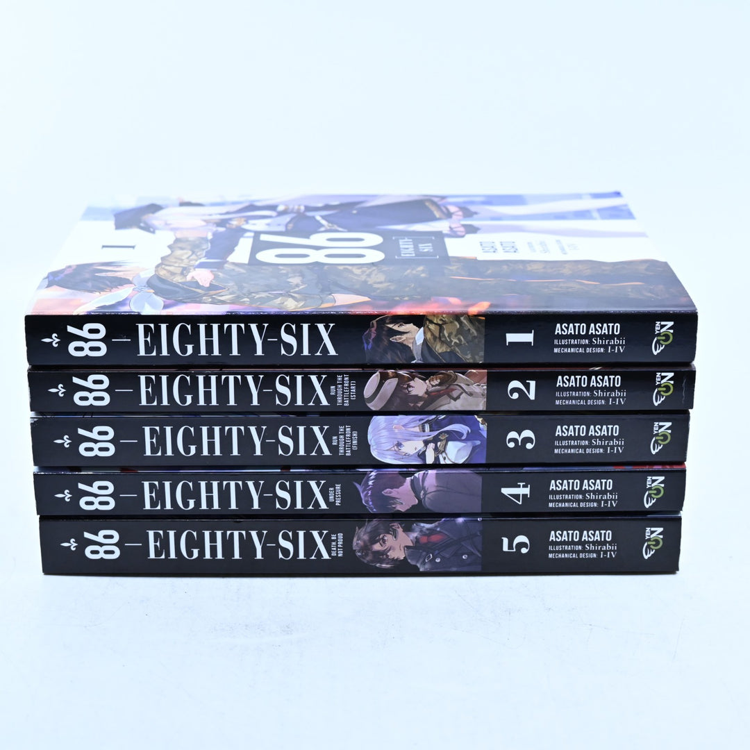 Eighty Six / 86 - Volumes 1-5 - Asato Asato - Yen On - Light Novel