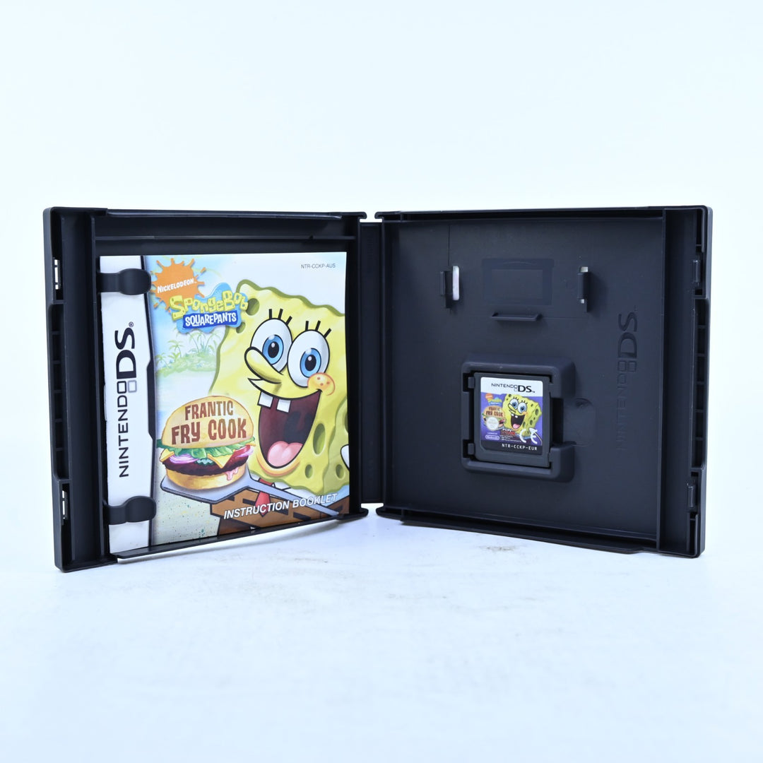 SpongeBob SquarePants Frantic Fry Cook - Nintendo DS Game - PAL + Manual
