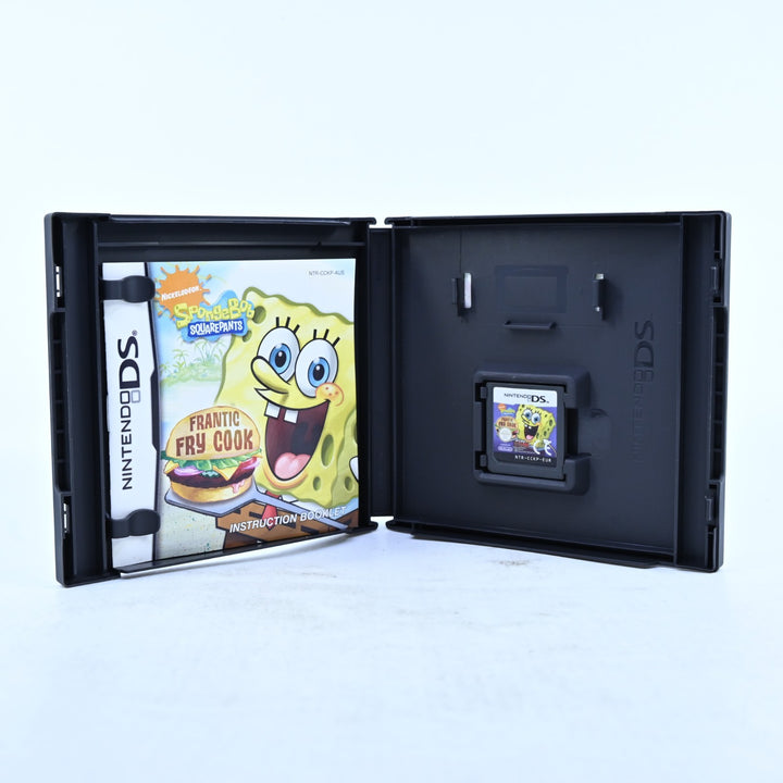 SpongeBob SquarePants Frantic Fry Cook - Nintendo DS Game - PAL + Manual