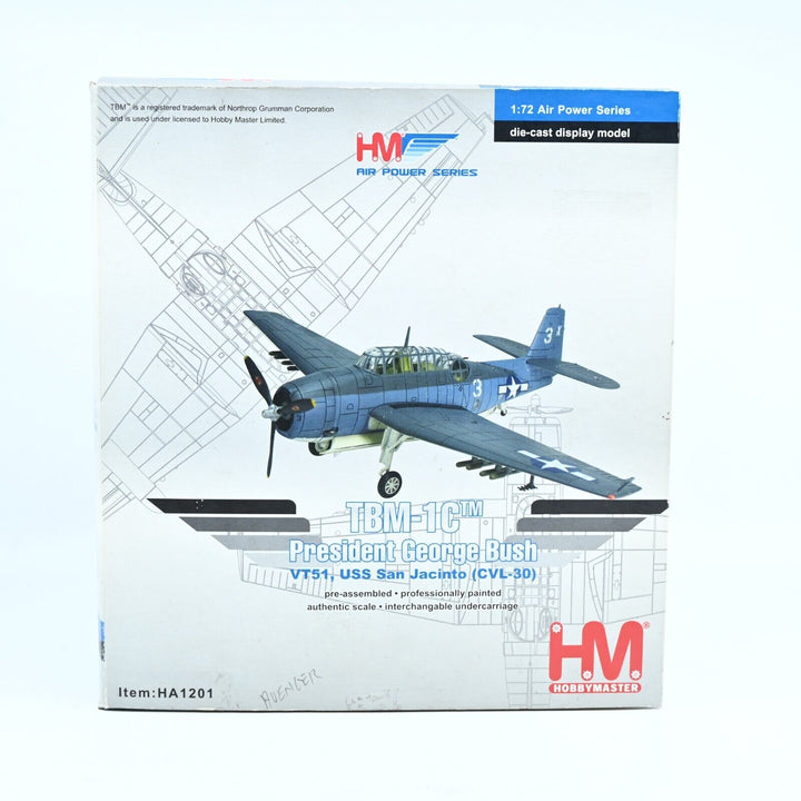 Hobby Master 1:72 TBM-1C, President George Bush HA1201 - Die Cast Plane