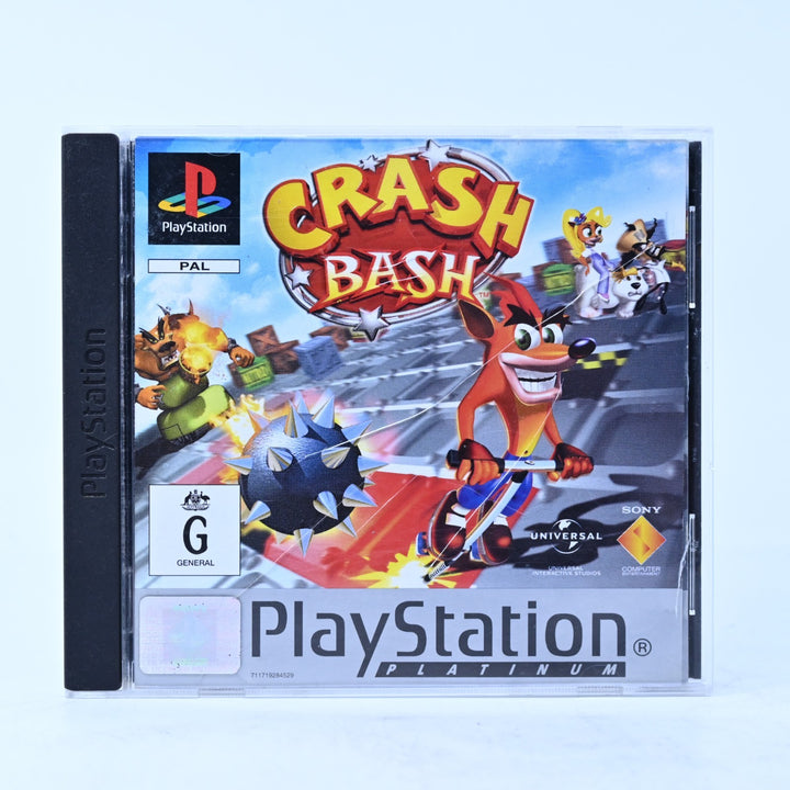 Crash Bash - Sony Playstation 1 / PS1 Game + Manual - PAL - MINT DISC!