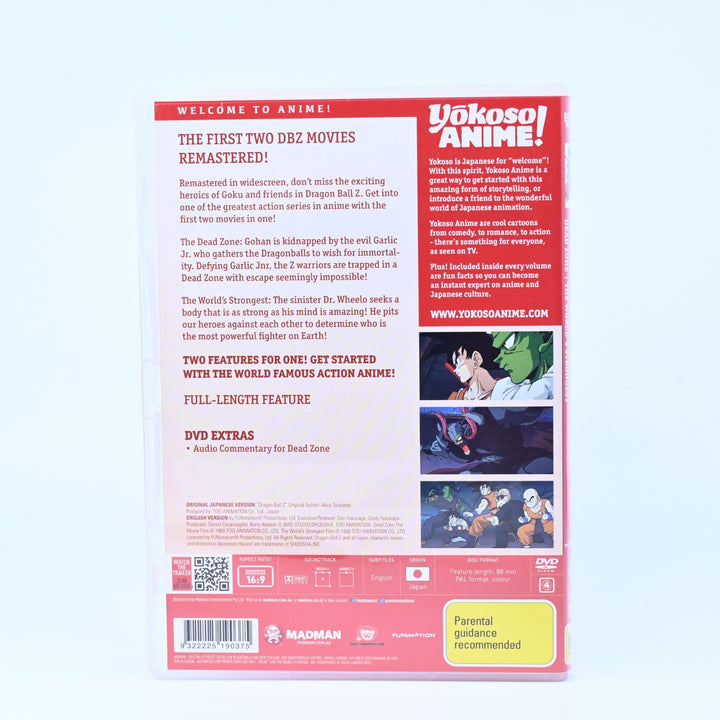 Dragon Ball Z Remastered Movie Collection 1 - Anime DVD - Region 4 PAL