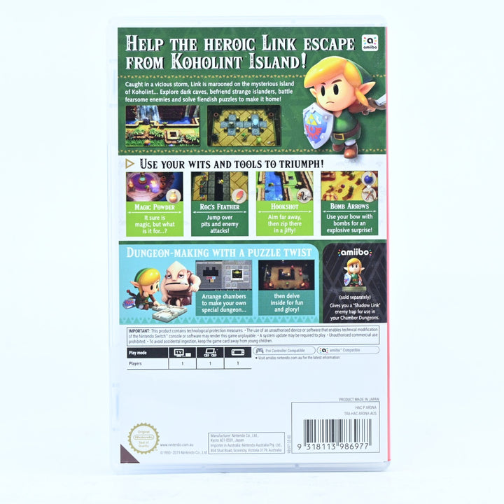 The Legend of Zelda: Link's Awakening - Nintendo Switch Game - FREE POST!