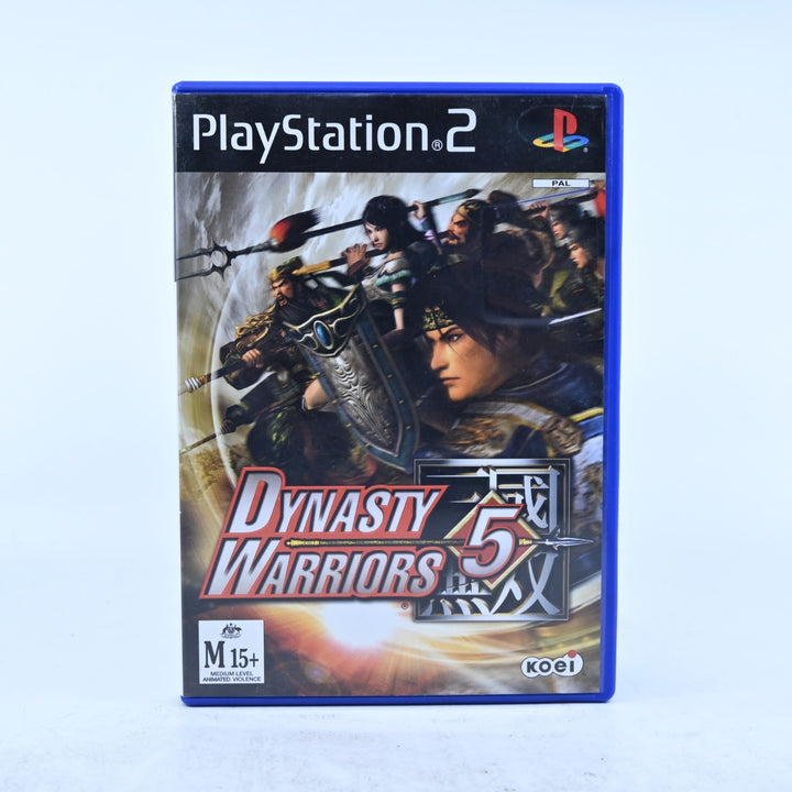 Dynasty Warriors 5 - Sony Playstation 2 / PS2 Game + Manual - PAL - MINT DISC!