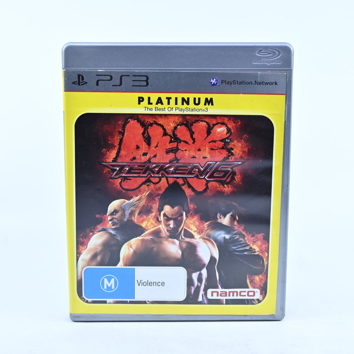 Tekken 6 - Sony Playstation 3 / PS3 Game + Manual - MINT DISC!