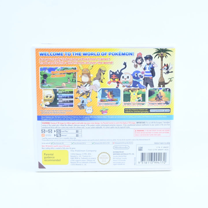 Pokemon Sun - Nintendo 3DS Game - PAL - FREE POST!