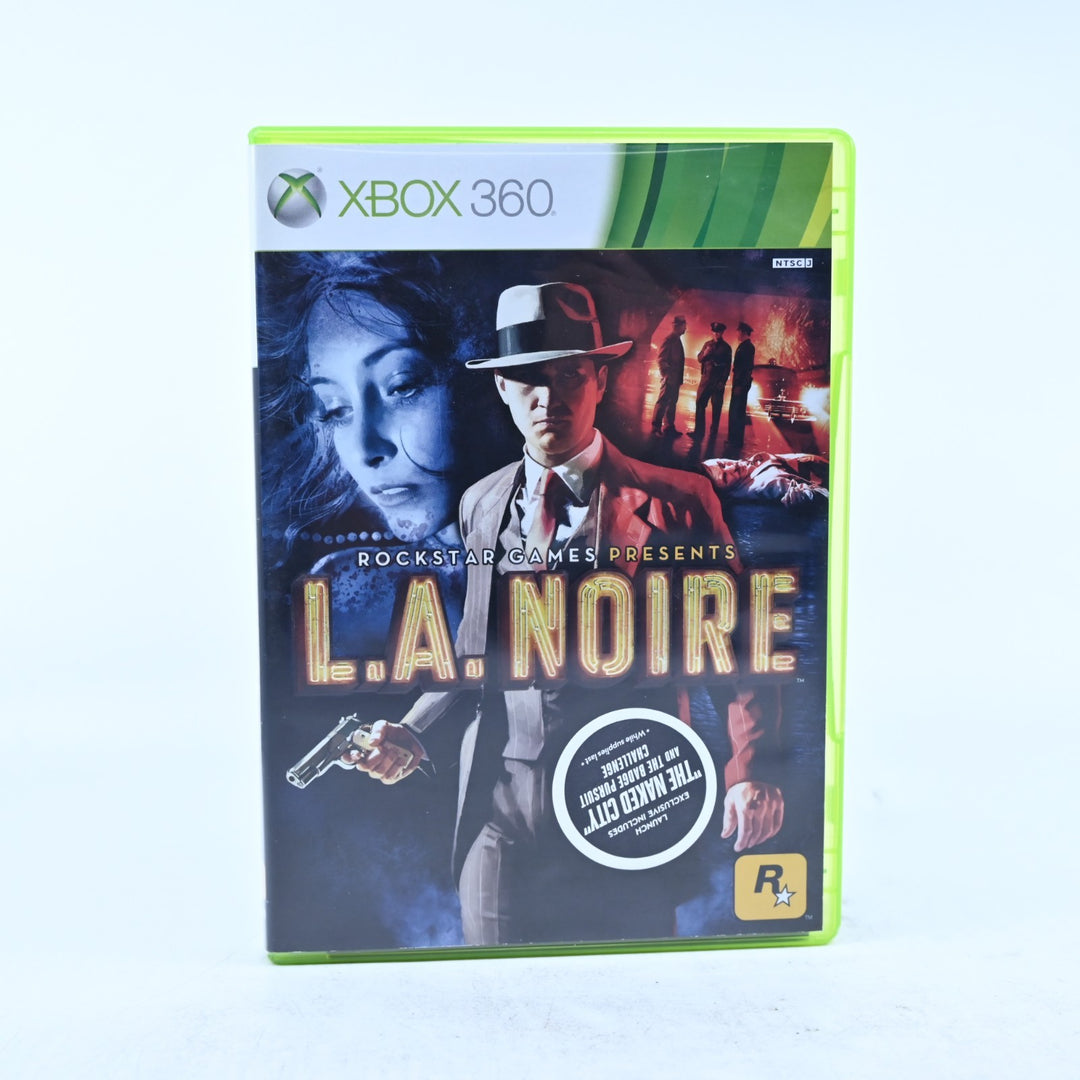 L.A. Noire - Xbox 360 Game + Manual - PAL - MINT DISC!