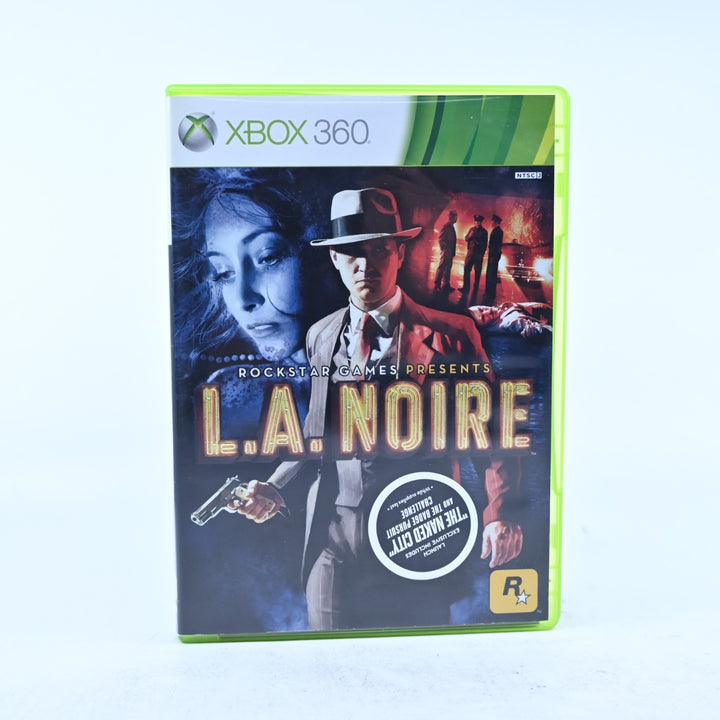 L.A. Noire - Xbox 360 Game + Manual - PAL - MINT DISC!