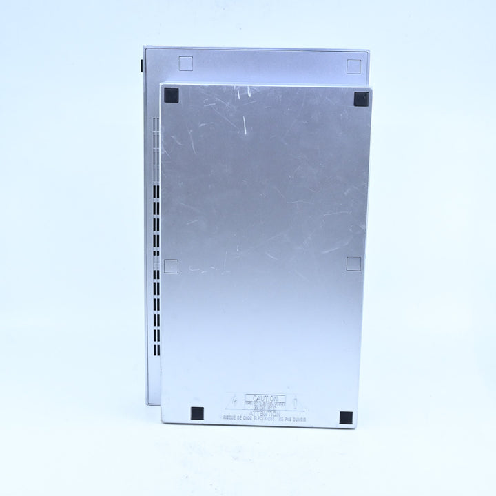 Sony Playstation 2 / PS2 Console Fat Silver GENUINE CONTROLLER + CABLES + HDMI