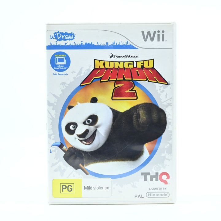 U Draw Kungfu Panda 2 - Nintendo Wii Game + Manual - PAL - MINT DISC!