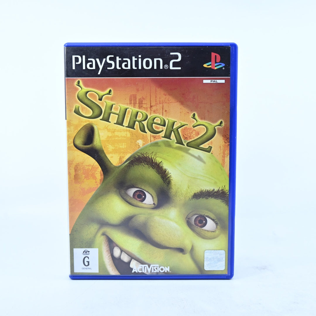 Shrek 2 - Sony Playstation 2 / PS2 Game + Manual - PAL - MINT DISC!