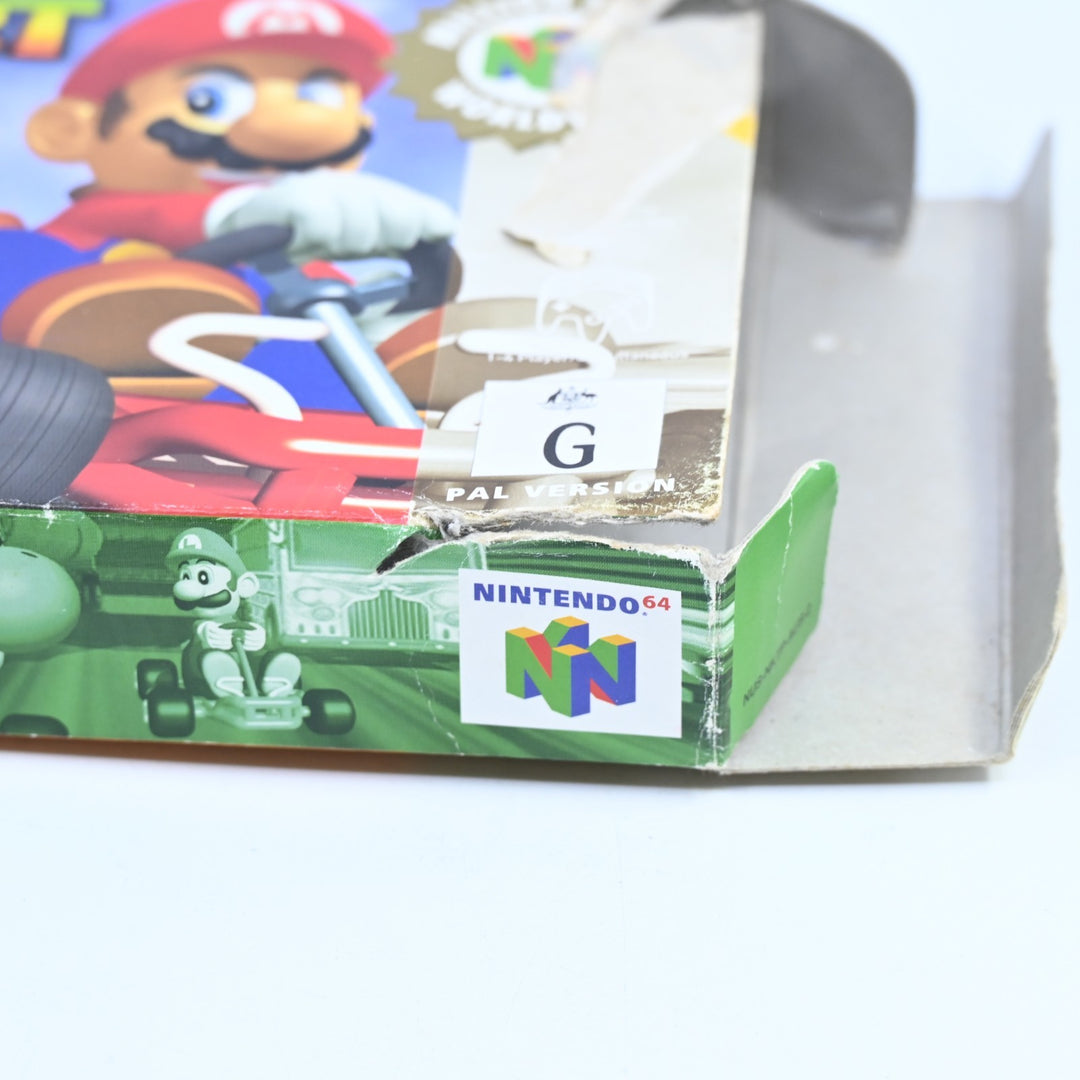 Mario Kart 64 - N64 / Nintendo 64 Boxed Game - PAL - FREE POST!