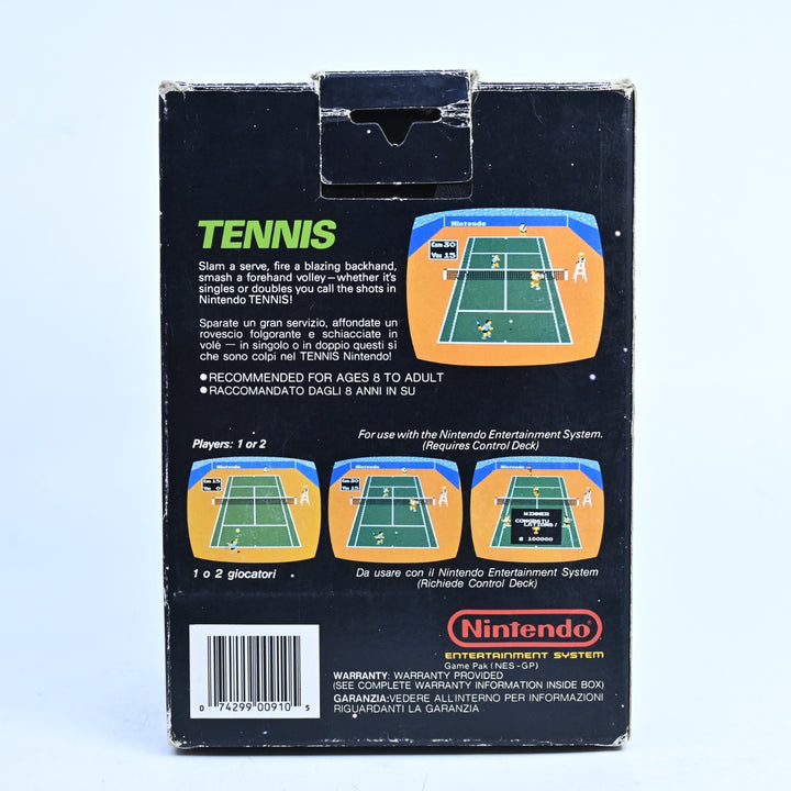 Tennis - Nintendo Entertainment System / NES Boxed Game - PAL - FREE POST!