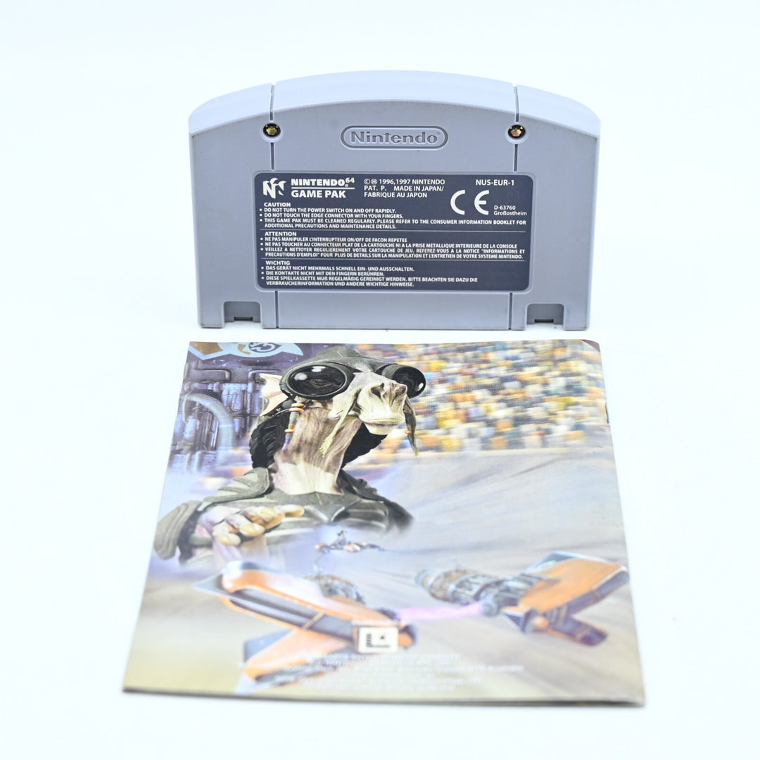 Star Wars Episode 1 Racer - N64 / Nintendo 64 Boxed Game - PAL - FREE POST!