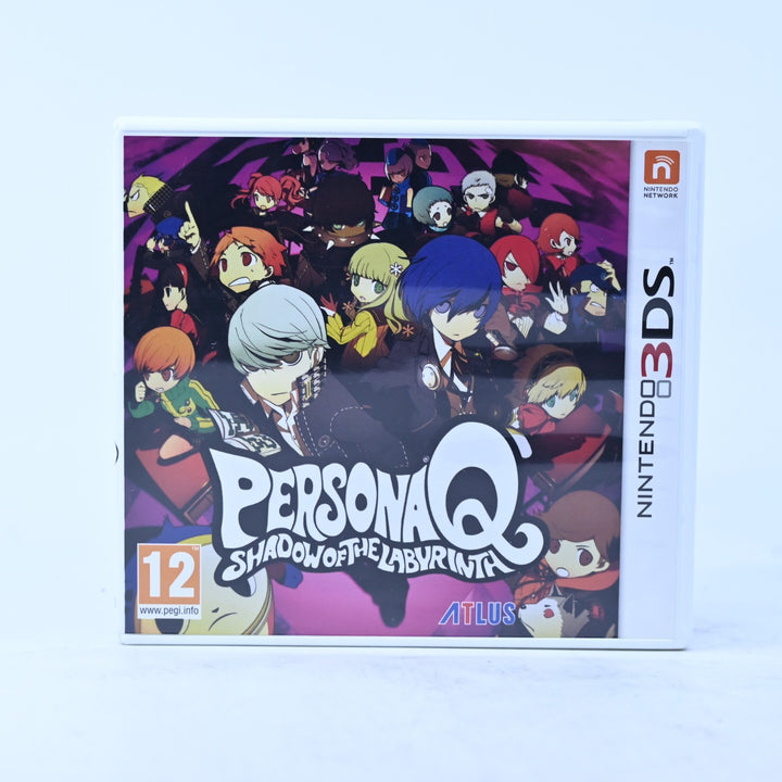 Persona Q: Shadow of the Labyrinth - Nintendo 3DS Game - PAL + Manual