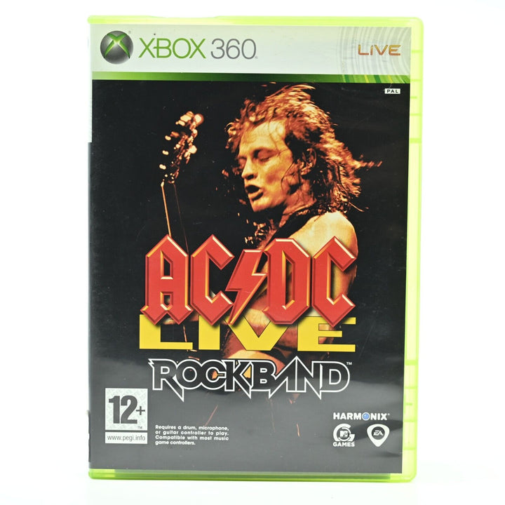 AC/DC Live: Rockband - Xbox 360 Game - PAL - FREE POST!