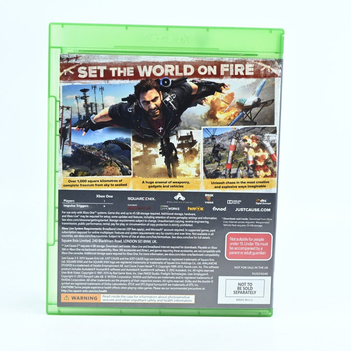 Just Cause 3 Collectors Edition - Xbox One Game - PAL - FREE POST!