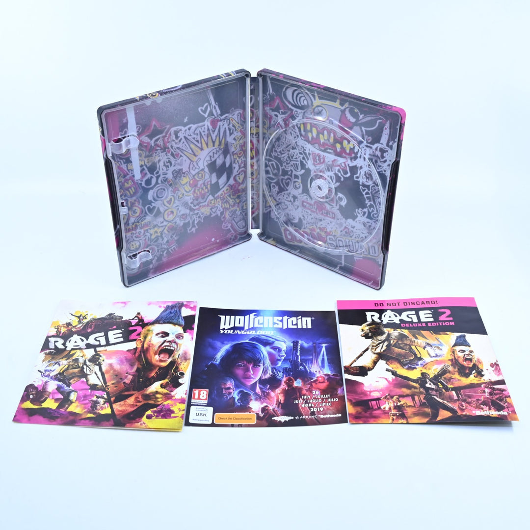 Rage 2 Steelbook - PS4 / Xbox One Accessory - No Game - FREE POST