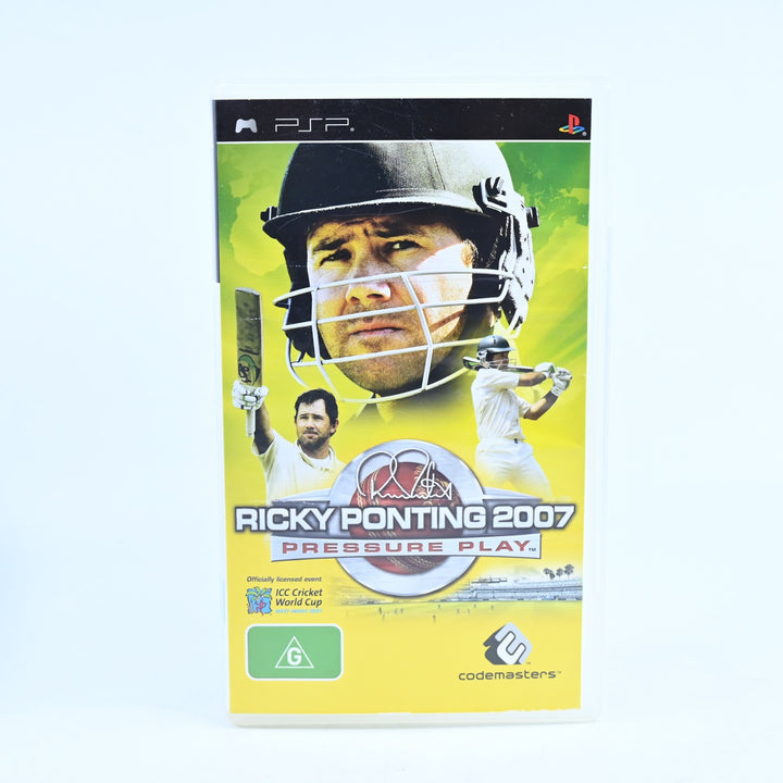 Ricky Ponting 2007: Pressure Play - Sony PSP Game - No Manual - FREE POST!