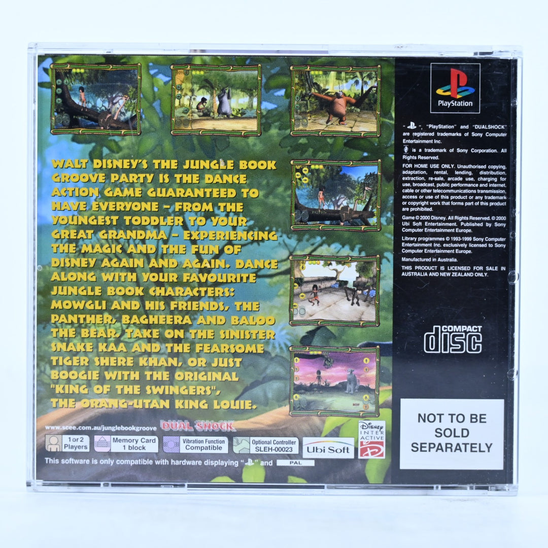 The Jungle Book - Groove Party - Sony Playstation 1 / PS1 Game + Manual - PAL