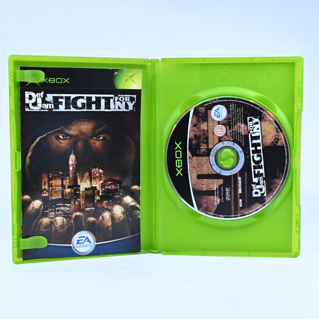 Def Jam Fight for NY - Original Xbox Game + Manual - PAL - MINT DISC!