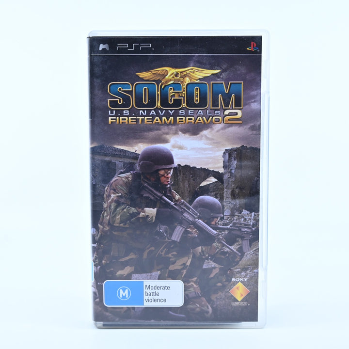 SOCOM U.S. Navy SEALs: Fireteam Bravo - Sony PSP Game - FREE POST!