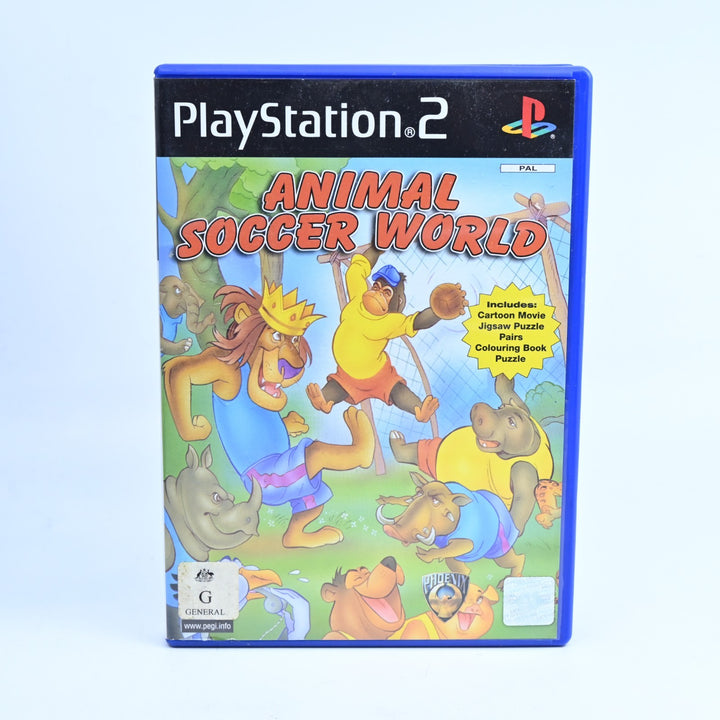 Animal Soccer World - Sony Playstation 2 / PS2 Game + Manual - PAL - MINT DISC!
