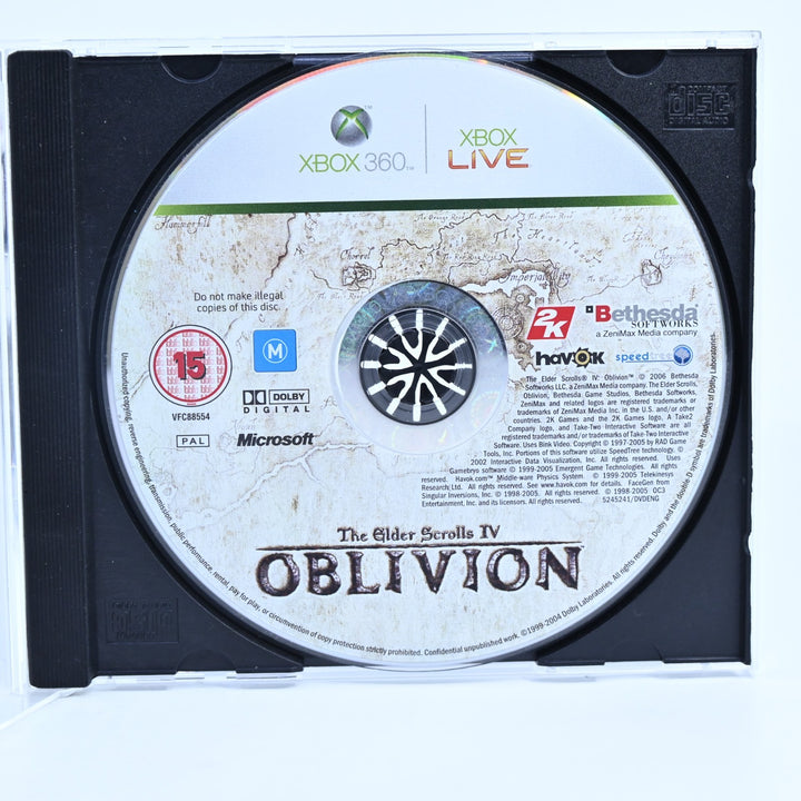 The Elder Scrolls IV: Oblivion - Xbox 360 Game - Disc Only - PAL - MINT DISC!