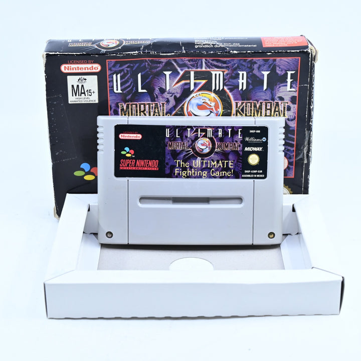 Ultimate Mortal Kombat 3 - Super Nintendo / SNES Boxed Game - AUS PAL